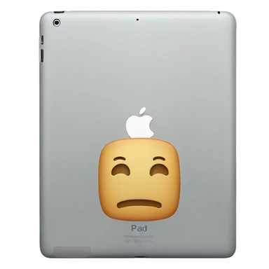 Ipad on the table  sticker