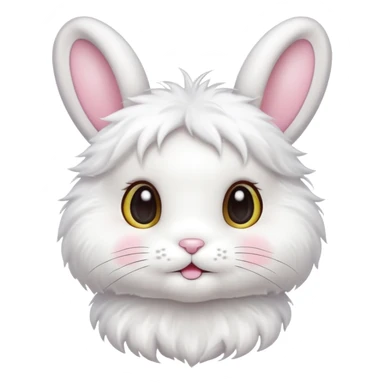 bunny, cute kawaii style sticker