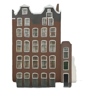 Amsterdam house sticker