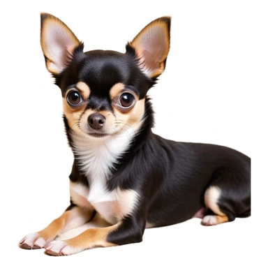 Аватар: собачка chihuahua рудого кольору  читає книгу на фоні театральних куліс. На мордочці у неї окуляри у чорній оправі, прямокутні sticker