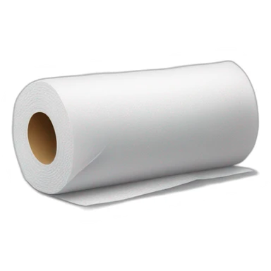 wet paper towel roll sticker
