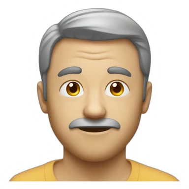 Emoji qui Regarde mal sticker