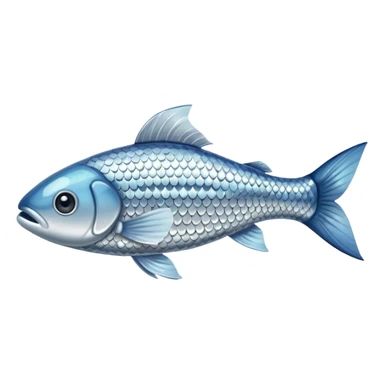 Minnow fish sticker