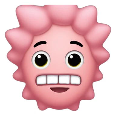 patrick star blush sticker