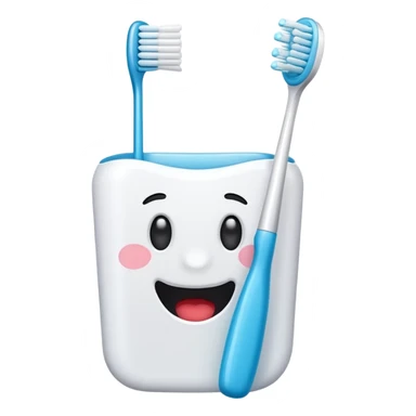 tooth brush sticker