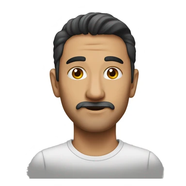 Adamlı inek sticker