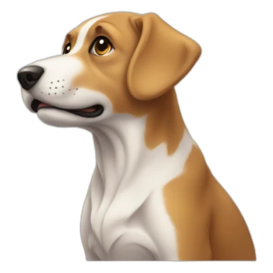 wish, a dog profile picture sticker