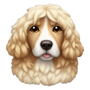 Aesthetic cozy dog sticker