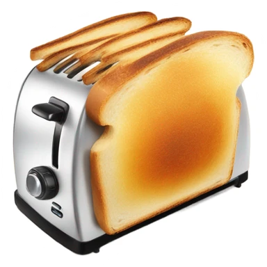 Toast popping up sticker