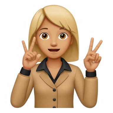 WEST SIDE SINGG WITH FINGERS. a W with one Hand🖐️ sticker