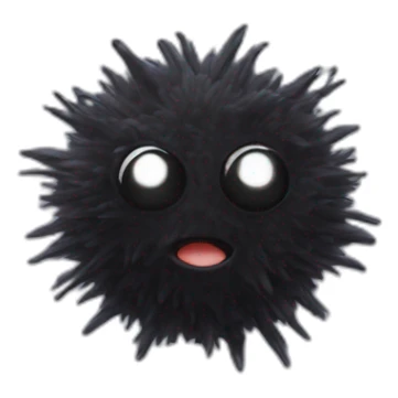Soot sprite sticker
