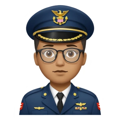 generate realistic military logistics department manager sticker