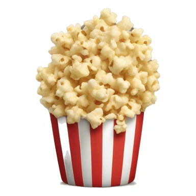 Popcorn sticker