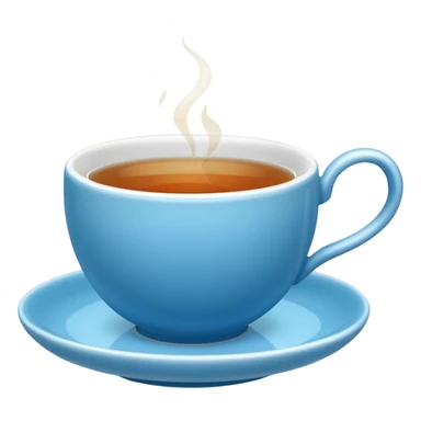 Ocean  tea cup sticker