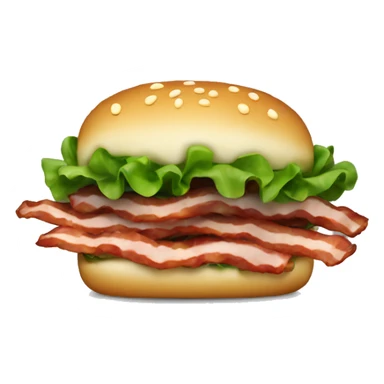 Vegetarian add bacon sticker