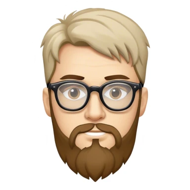 MALE ROCK FAN WEARING GLASSES  sticker