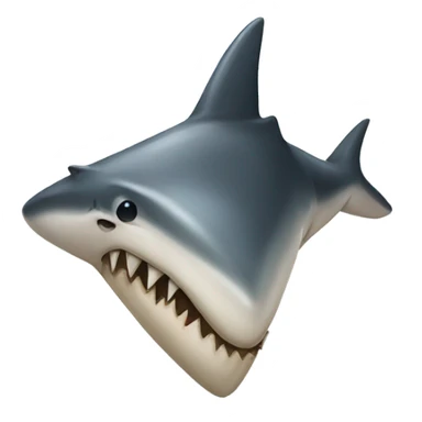 Shark tooth  sticker