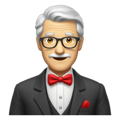 a-gray-haired-skullet-grandpa-wearning-dinner-jacket-with-red-bow-tie sticker