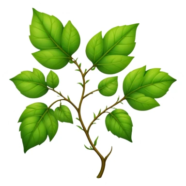 branch of poison ivy sticker