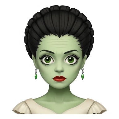 elle lanchester bride of Frankenstein  sticker