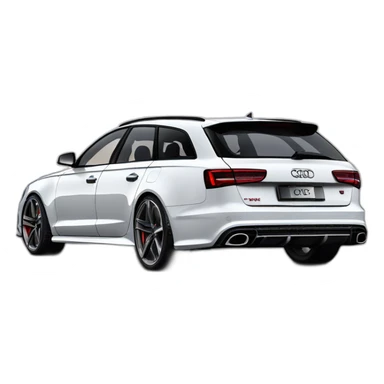 Gmk audi rs6 sticker
