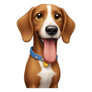 Un perro salchicha  sticker