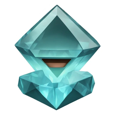 Diamond from Minecraft  sticker