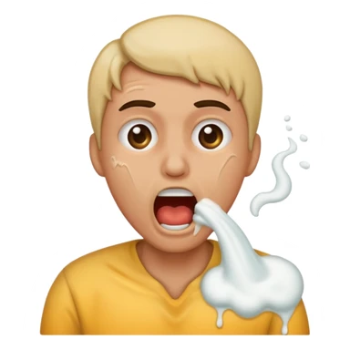 Foaming at the mouth sticker