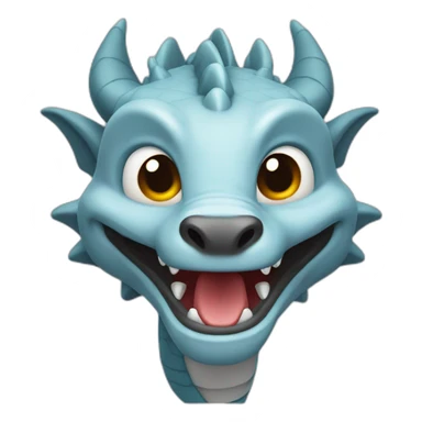 Dragon mélangé à un raton laveur sticker