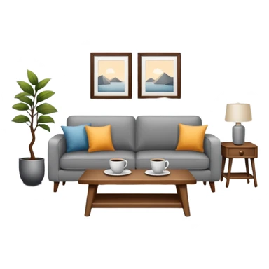 living room sticker