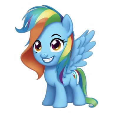 Rainbow Dash sticker