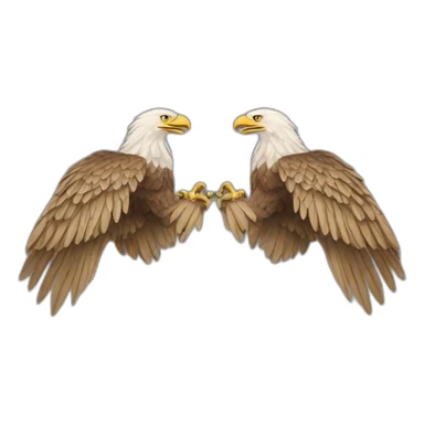 two-headed eagle sticker