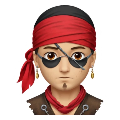Pirate sticker