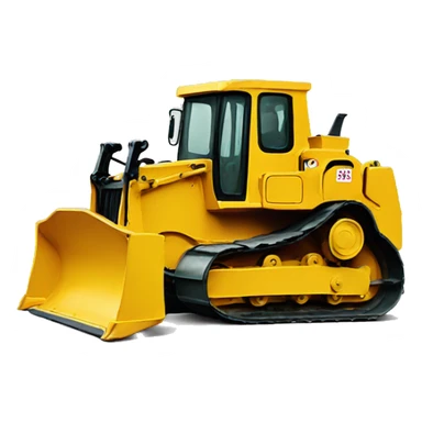 bulldozer sticker