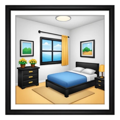 room background sticker