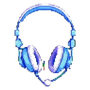 gaming headphones with microphone sticker