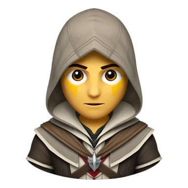 Assassin creed emoji text smaller size emoji text sticker