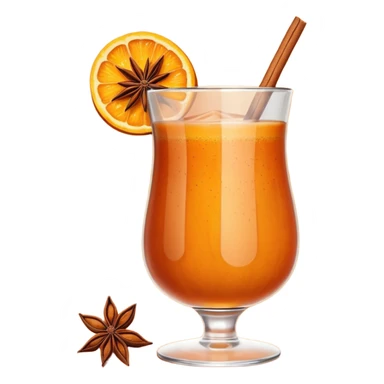 Pumpkin spice cocktail sticker