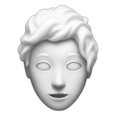 white liquid over an entire person sticker