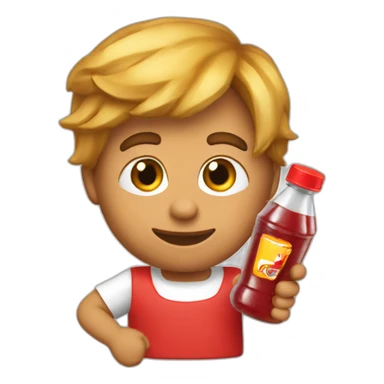 conte-with-ketchup-bottle sticker