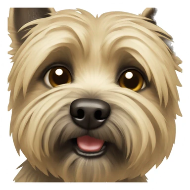 cairn terrier dog sticker