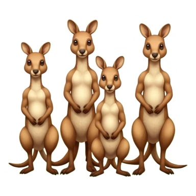 aussie kangaroos sticker