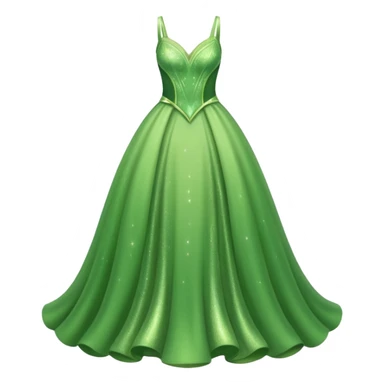 Tiana’s dress sticker