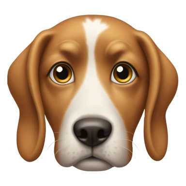 Dog with one eye  sticker