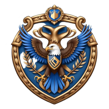 Hogwarts Ravenclaw crest Eagle sticker
