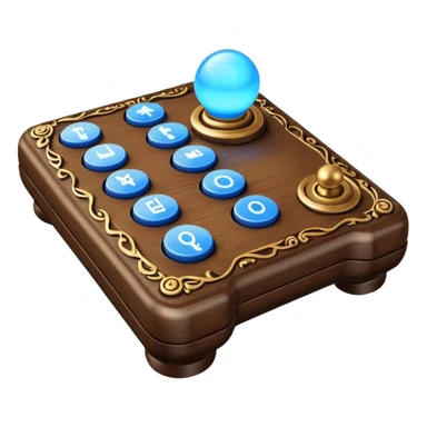 Wizard's remote control sticker