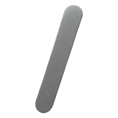 gray nail file sticker
