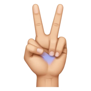 main  avec TROIS doigts du milieu levés   sticker