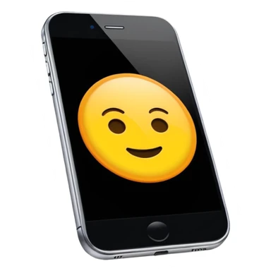 big hotspot sign displayed prominently on a mobile phone screen, clear and bold, suitable for an icon or emoji sticker