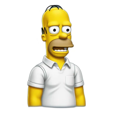 Homer-Simpsons sticker